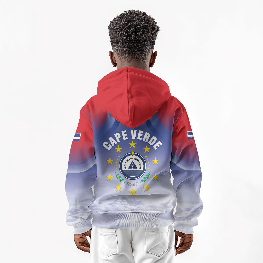 Cape Verde July 5th Kid Hoodie Happy Independence Day