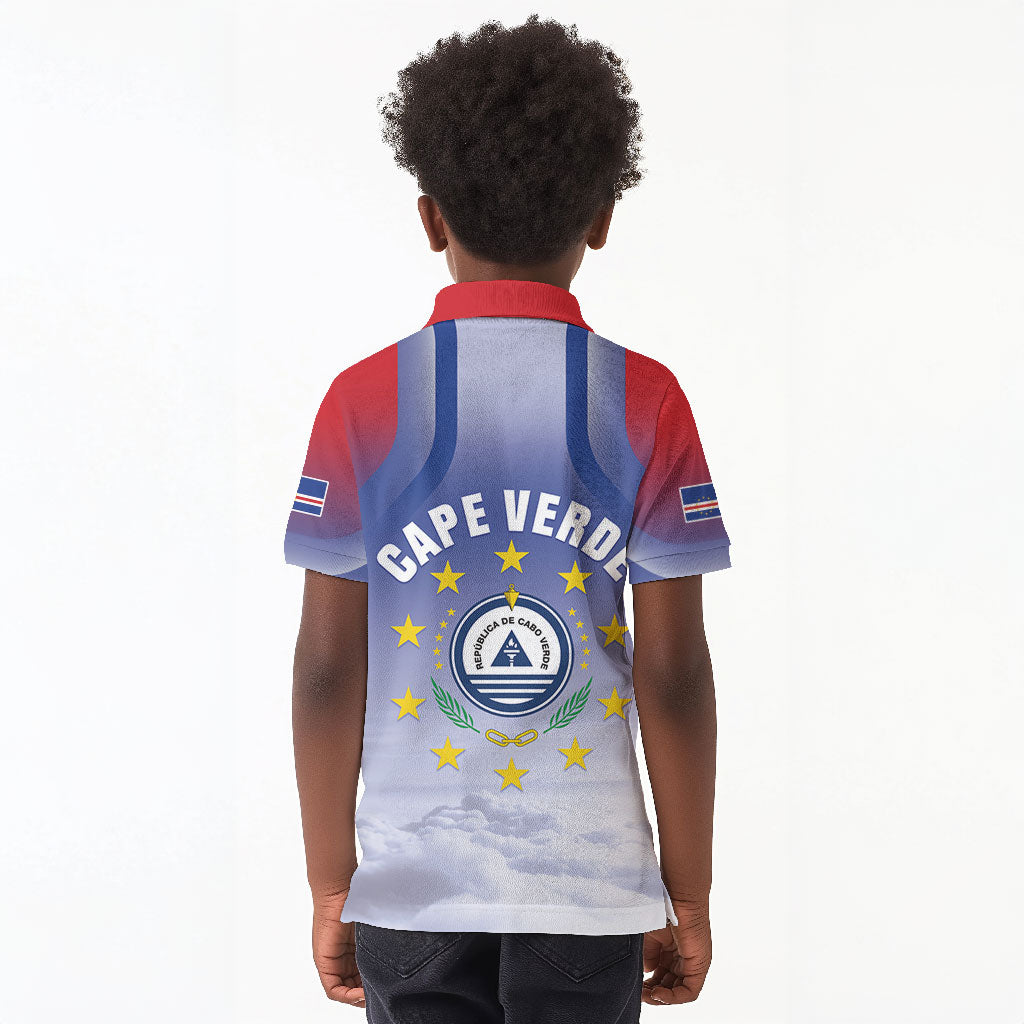 Cape Verde July 5th Kid Polo Shirt Happy Independence Day
