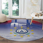 Cape Verde July 5th Round Carpet Happy Independence Day