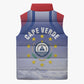 Cape Verde July 5th Sleeveless Puffer Jacket Happy Independence Day