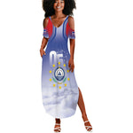 Cape Verde July 5th Summer Maxi Dress Happy Independence Day
