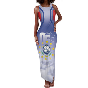 Cape Verde July 5th Tank Maxi Dress Happy Independence Day