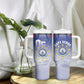 Cape Verde July 5th Tumbler With Handle Happy Independence Day