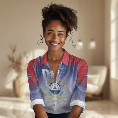 Cape Verde July 5th Women Casual Shirt Happy Independence Day