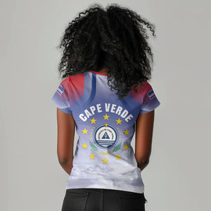 Cape Verde July 5th Women V-Neck T-Shirt Happy Independence Day