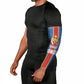 DR Congo Independence Day Arm Sleeves Leopard Pattern With Coat Of Arms