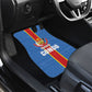 DR Congo Independence Day Car Mats Leopard Pattern With Coat Of Arms