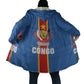 DR Congo Independence Day Cloak Leopard Pattern With Coat Of Arms