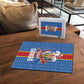 DR Congo Independence Day Puzzle Leopard Pattern With Coat Of Arms