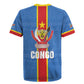 DR Congo Independence Day Rugby Jersey Leopard Pattern With Coat Of Arms
