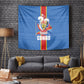 DR Congo Independence Day Tapestry Leopard Pattern With Coat Of Arms
