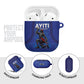 Haiti Ayiti Nan Mondyal 2026 AirPods Case Fyete Lit Victwa Blue Version