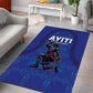 Haiti Ayiti Nan Mondyal 2026 Area Rug Fyete Lit Victwa Blue Version