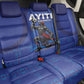 Haiti Ayiti Nan Mondyal 2026 Back Car Seat Cover Fyete Lit Victwa Blue Version