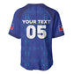 Custom Haiti Ayiti Nan Mondyal 2026 Baseball Jersey Fyete Lit Victwa Blue Version