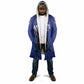 Custom Haiti Ayiti Nan Mondyal 2026 Cloak Fyete Lit Victwa Blue Version