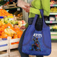 Haiti Ayiti Nan Mondyal 2026 Grocery Bag Fyete Lit Victwa Blue Version