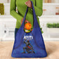 Haiti Ayiti Nan Mondyal 2026 Grocery Bag Fyete Lit Victwa Blue Version