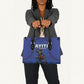 Haiti Ayiti Nan Mondyal 2026 Leather Bag Fyete Lit Victwa Blue Version