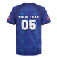 Custom Haiti Ayiti Nan Mondyal 2026 Rugby Jersey Fyete Lit Victwa Blue Version