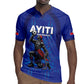 Custom Haiti Ayiti Nan Mondyal 2026 Rugby Jersey Fyete Lit Victwa Blue Version