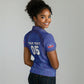 Custom Haiti Ayiti Nan Mondyal 2026 Women Polo Shirt Fyete Lit Victwa Blue Version