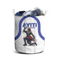 Haiti Ayiti Nan Mondyal 2026 Laundry Basket Fyete Lit Victwa White Version