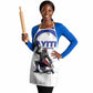 Haiti Ayiti Nan Mondyal 2026 Apron Fyete Lit Victwa White Version