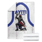 Haiti Ayiti Nan Mondyal 2026 Blanket Fyete Lit Victwa White Version