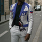 Custom Haiti Ayiti Nan Mondyal 2026 Blazer Fyete Lit Victwa White Version