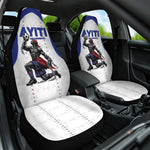 Haiti Ayiti Nan Mondyal 2026 Car Seat Cover Fyete Lit Victwa White Version