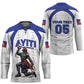 Custom Haiti Ayiti Nan Mondyal 2026 Hockey Jersey Fyete Lit Victwa White Version