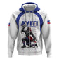 Custom Haiti Ayiti Nan Mondyal 2026 Hoodie Fyete Lit Victwa White Version