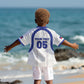 Custom Haiti Ayiti Nan Mondyal 2026 Kid Hawaiian Shirt Fyete Lit Victwa White Version