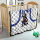 Haiti Ayiti Nan Mondyal 2026 Quilt Fyete Lit Victwa White Version