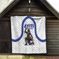Haiti Ayiti Nan Mondyal 2026 Quilt Fyete Lit Victwa White Version