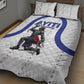 Haiti Ayiti Nan Mondyal 2026 Quilt Bed Set Fyete Lit Victwa White Version
