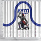 Haiti Ayiti Nan Mondyal 2026 Shower Curtain Fyete Lit Victwa White Version