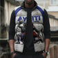 Custom Haiti Ayiti Nan Mondyal 2026 Sleeveless Puffer Jacket Fyete Lit Victwa White Version