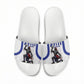 Haiti Ayiti Nan Mondyal 2026 Slide Sandals Fyete Lit Victwa White Version