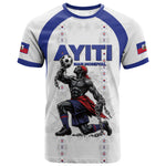 Custom Haiti Ayiti Nan Mondyal 2026 T shirt Fyete Lit Victwa White Version