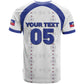 Custom Haiti Ayiti Nan Mondyal 2026 T shirt Fyete Lit Victwa White Version