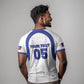 Custom Haiti Ayiti Nan Mondyal 2026 T shirt Fyete Lit Victwa White Version