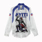 Custom Haiti Ayiti Nan Mondyal 2026 Women Casual Shirt Fyete Lit Victwa White Version