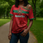 Custom Morocco Football 2026 Cross Shoulder Shirt Atlas Lions Breathtaking Victory Red Version