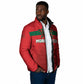 Custom Morocco Football 2026 Padded Jacket Atlas Lions Breathtaking Victory Red Version