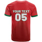Custom Morocco Football 2026 T shirt Atlas Lions Breathtaking Victory Red Version