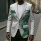 Custom Morocco Football 2026 Blazer Atlas Lions Breathtaking Victory White Version