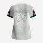 Custom Morocco Football 2026 Scrub Top Atlas Lions Breathtaking Victory White Version