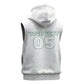 Custom Morocco Football 2026 Sleeveless Hoodie Atlas Lions Breathtaking Victory White Version